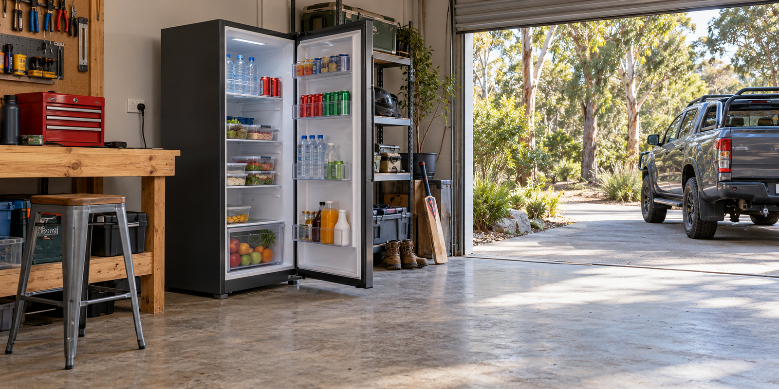 Devanti 85L Black Fridge with Chiller: Compact Storage Guide
